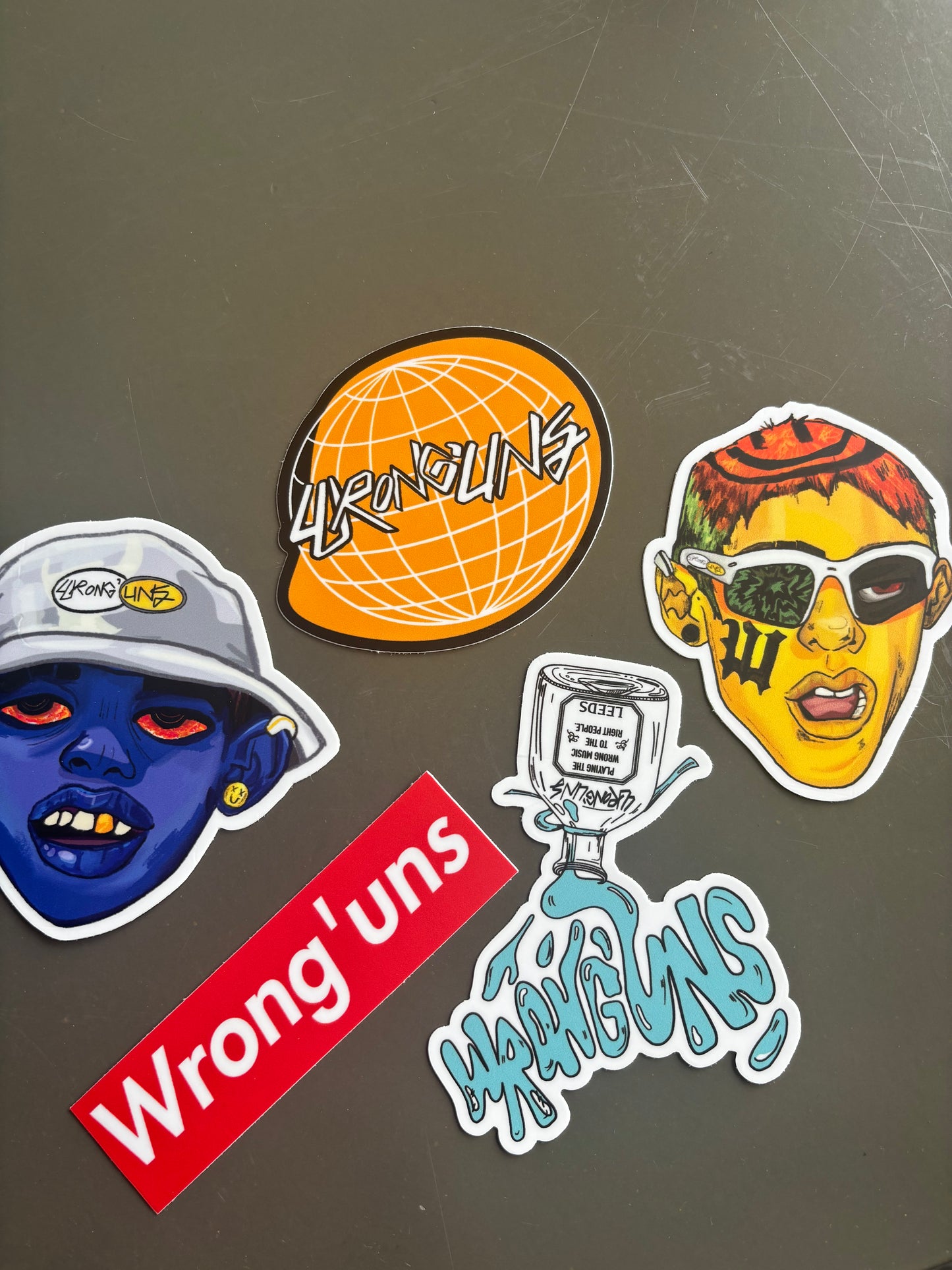 Wrong'uns Sticker Pack