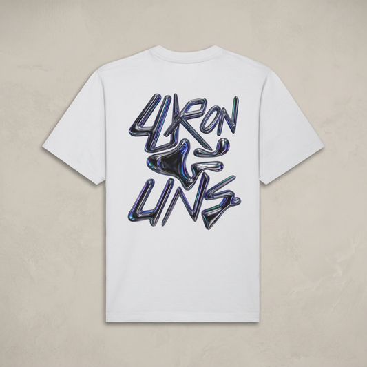 chrome t-shirt | white