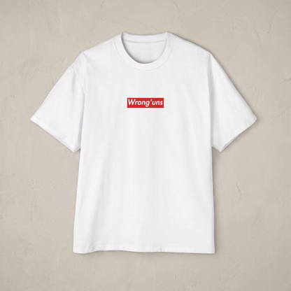 bootleg t-shirt | white