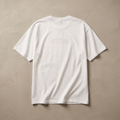 bootleg t-shirt | white