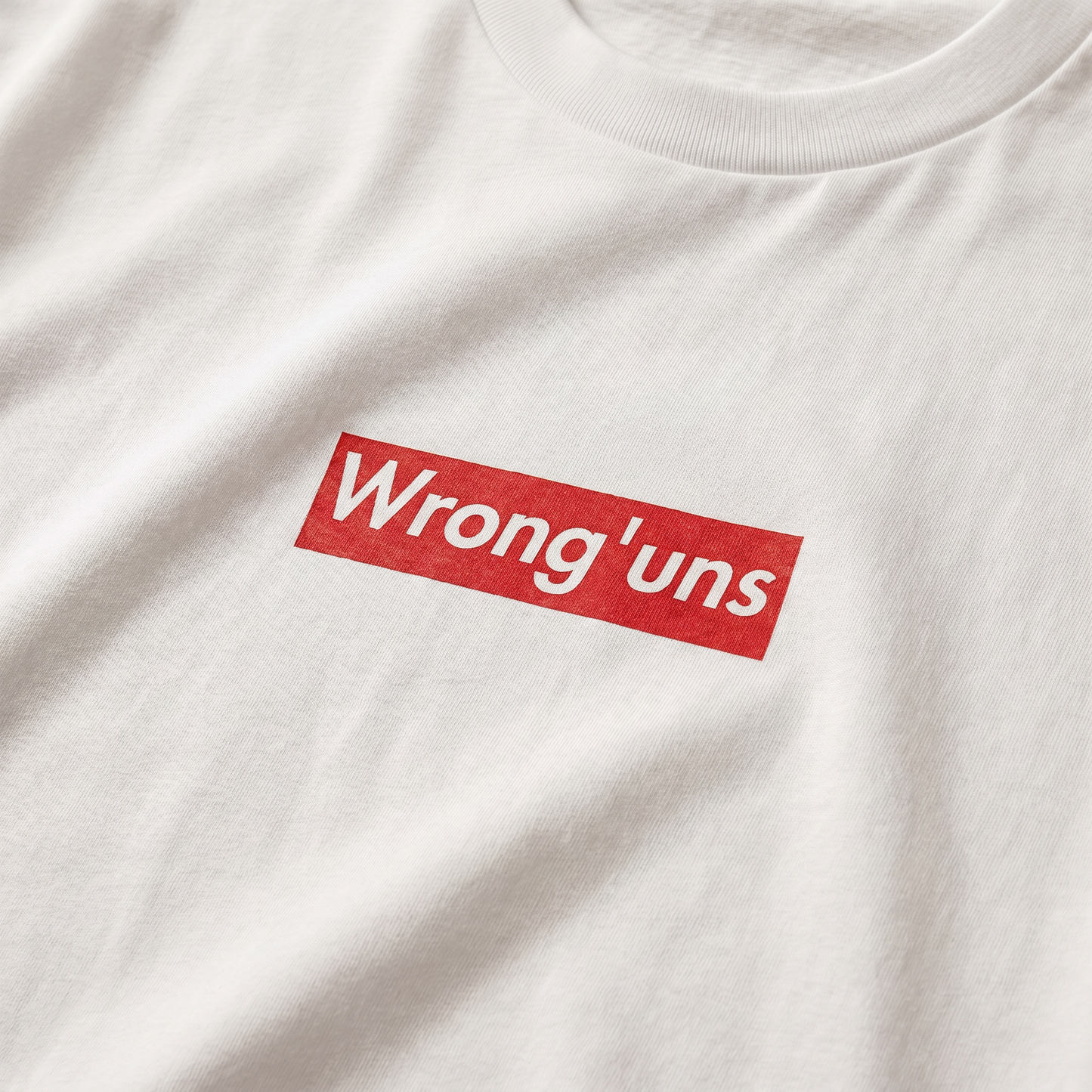 bootleg t-shirt | white